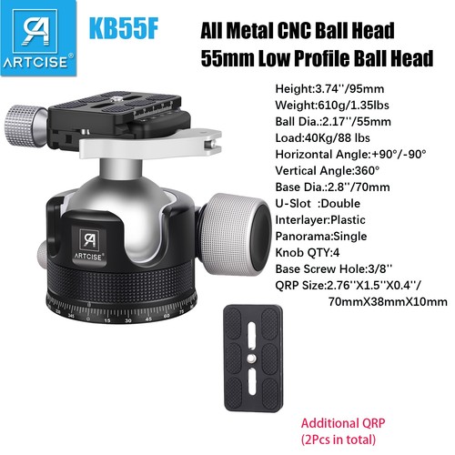 55mm heavy duty ball head - 55mm,