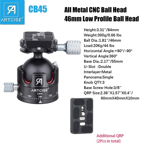 45mm low profile ball - low,