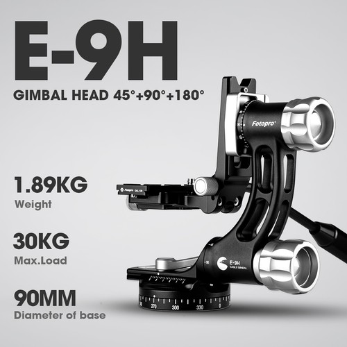 Fotopro gimbal head - e-9h,