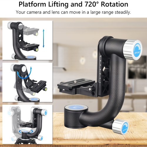 Carbon fiber gimbal - gimbal, head