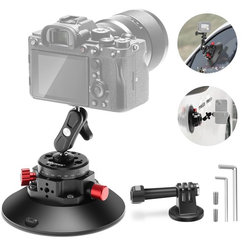 Neewer camera suction mount - 6",