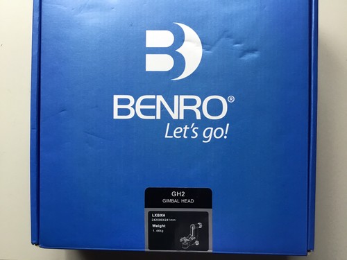 Boxed unused benro gh2 - unused,