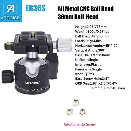 Low profile ball - profile, 36mm