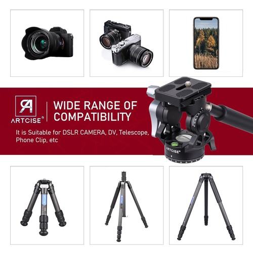 Tripod head professional fluid - head,