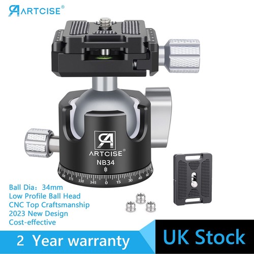 Low profile ball head 34mm - profile,